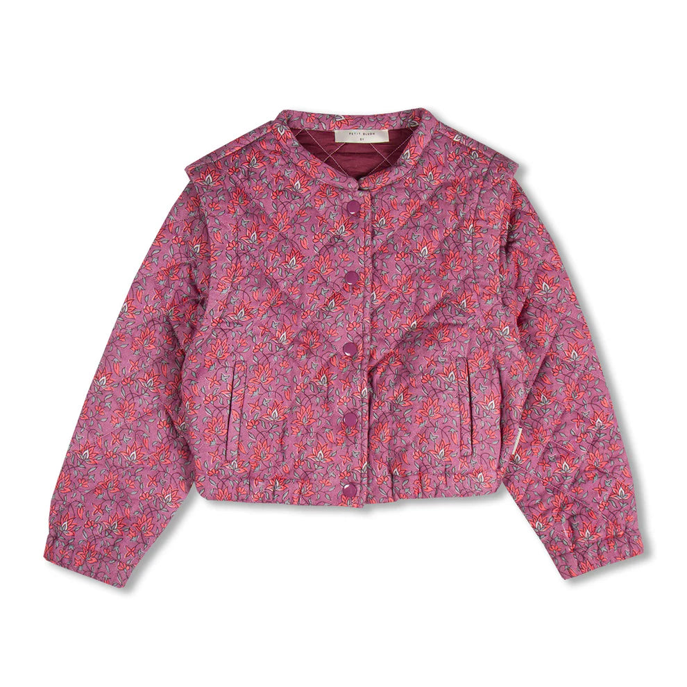 Bomber Jacket | Jaipur Flower AOP