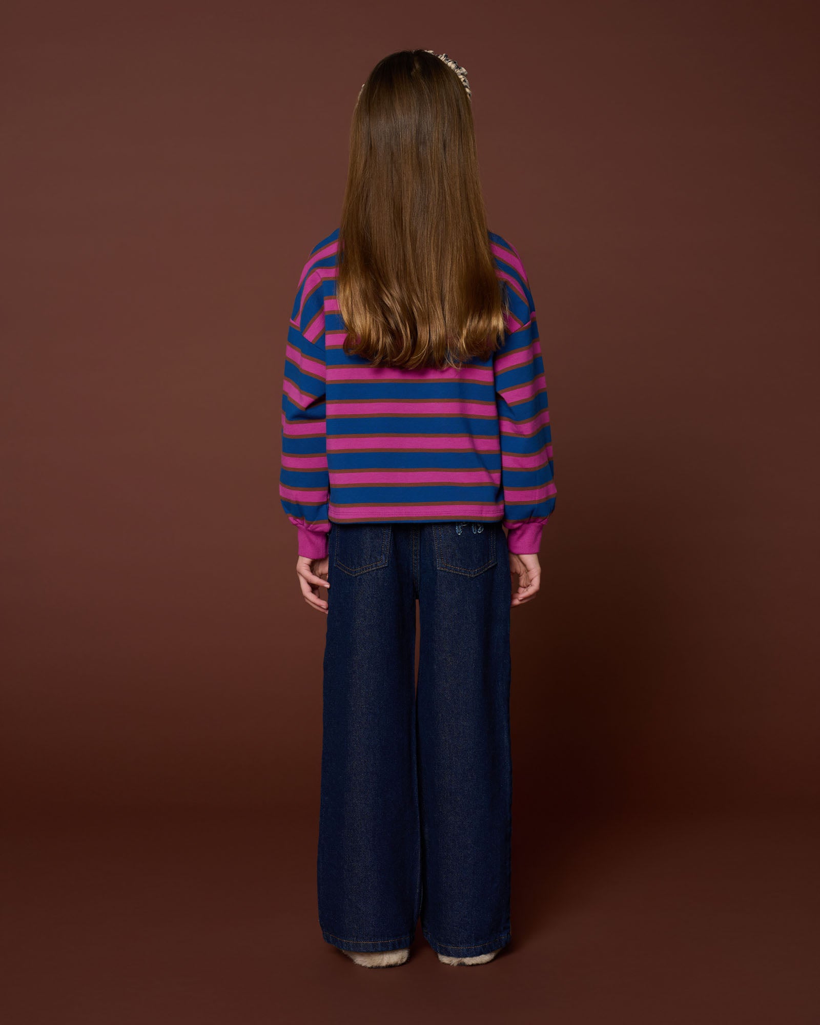 Wide leg Jeans | Dark Blue