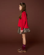 Ballon Skirt | Leopard AOP