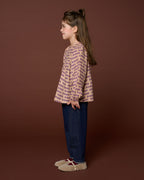 Kate Blouse Bisous | Cork/Purple