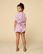 Smock Frill Short | Candy Hearts AOP