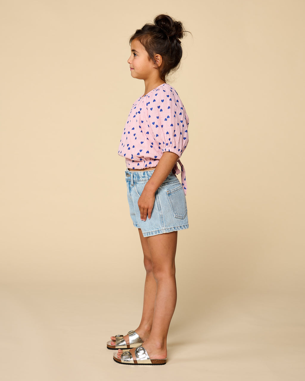 Jeans Short | Pale Light Blue