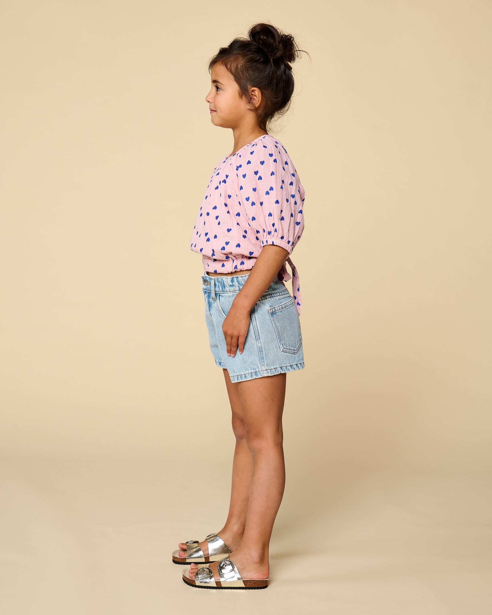 Jeans Shorts | Pale Light Blue