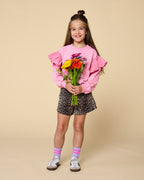 Sweater Ruffles  | Cashmere Rose 