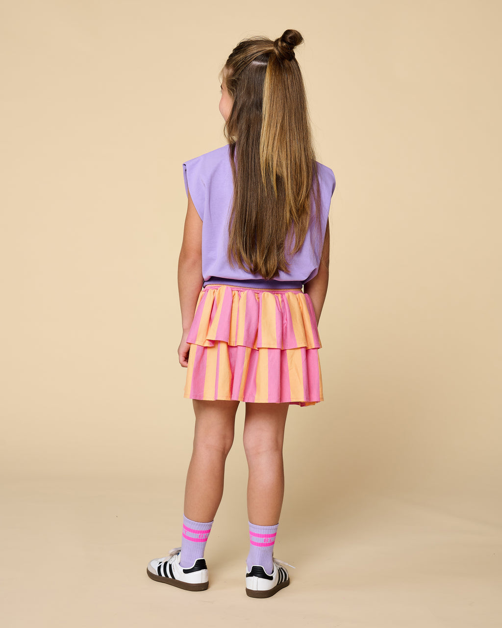 Shoulder Top | Chalk Violet