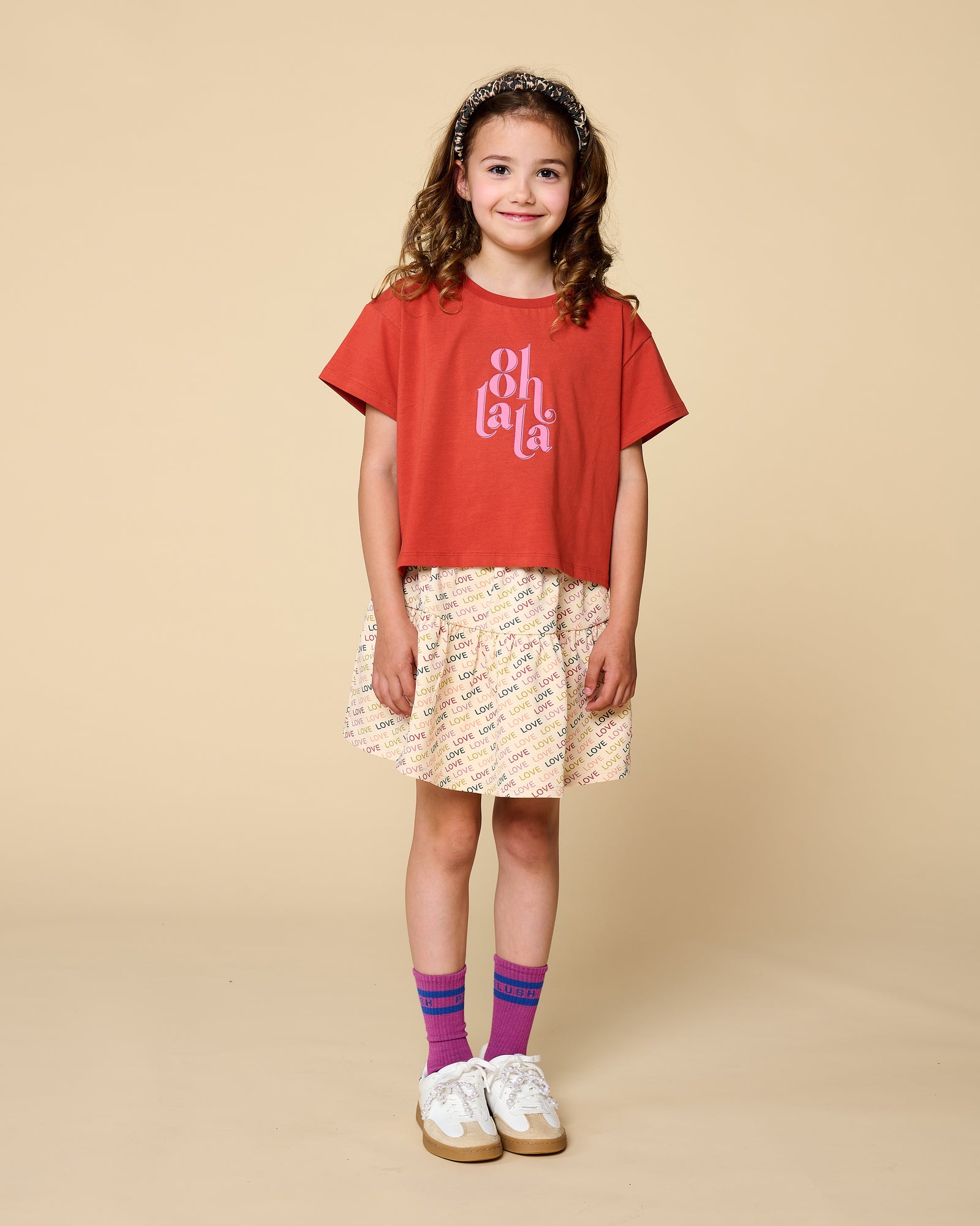 T-Shirt Ooh lala | Burnt Brick