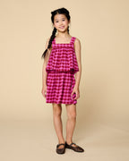 Mini Smock Skirt | Berry Blush