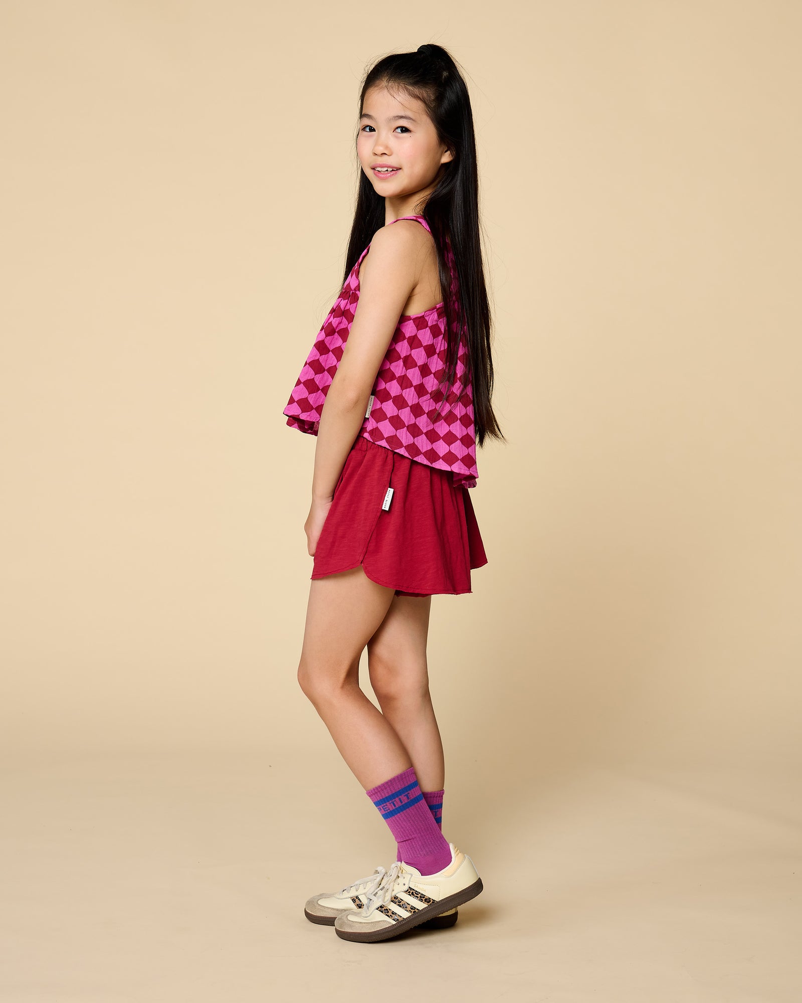 Mini Short | Garnet