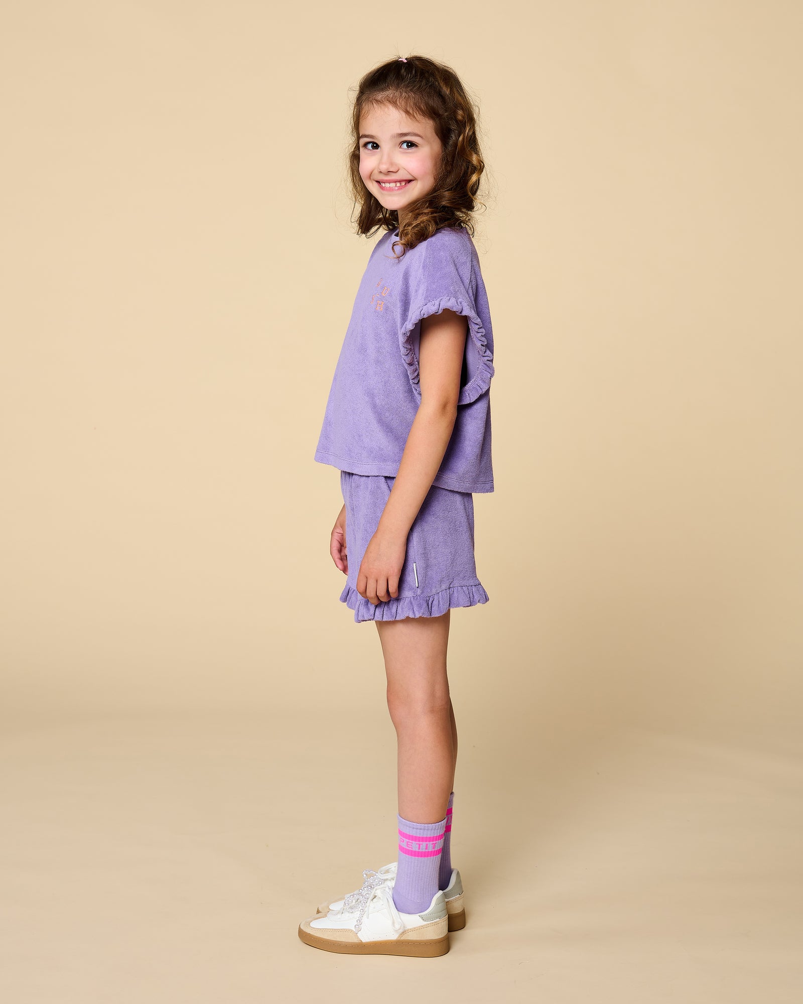 Towel Short | Chalk Violet