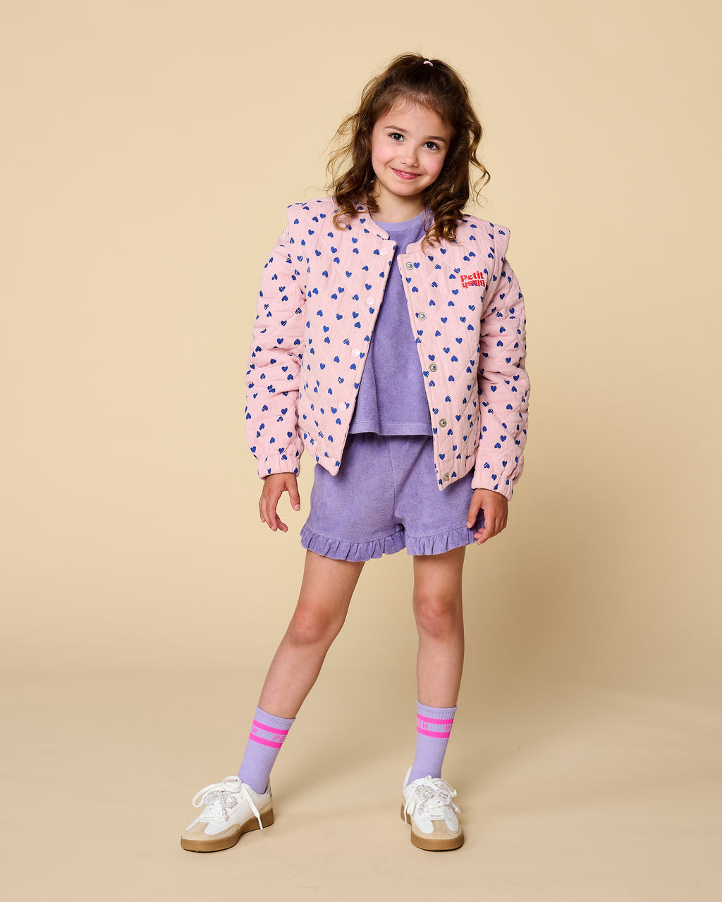 Bomber Jacket | Candy Hearts AOP