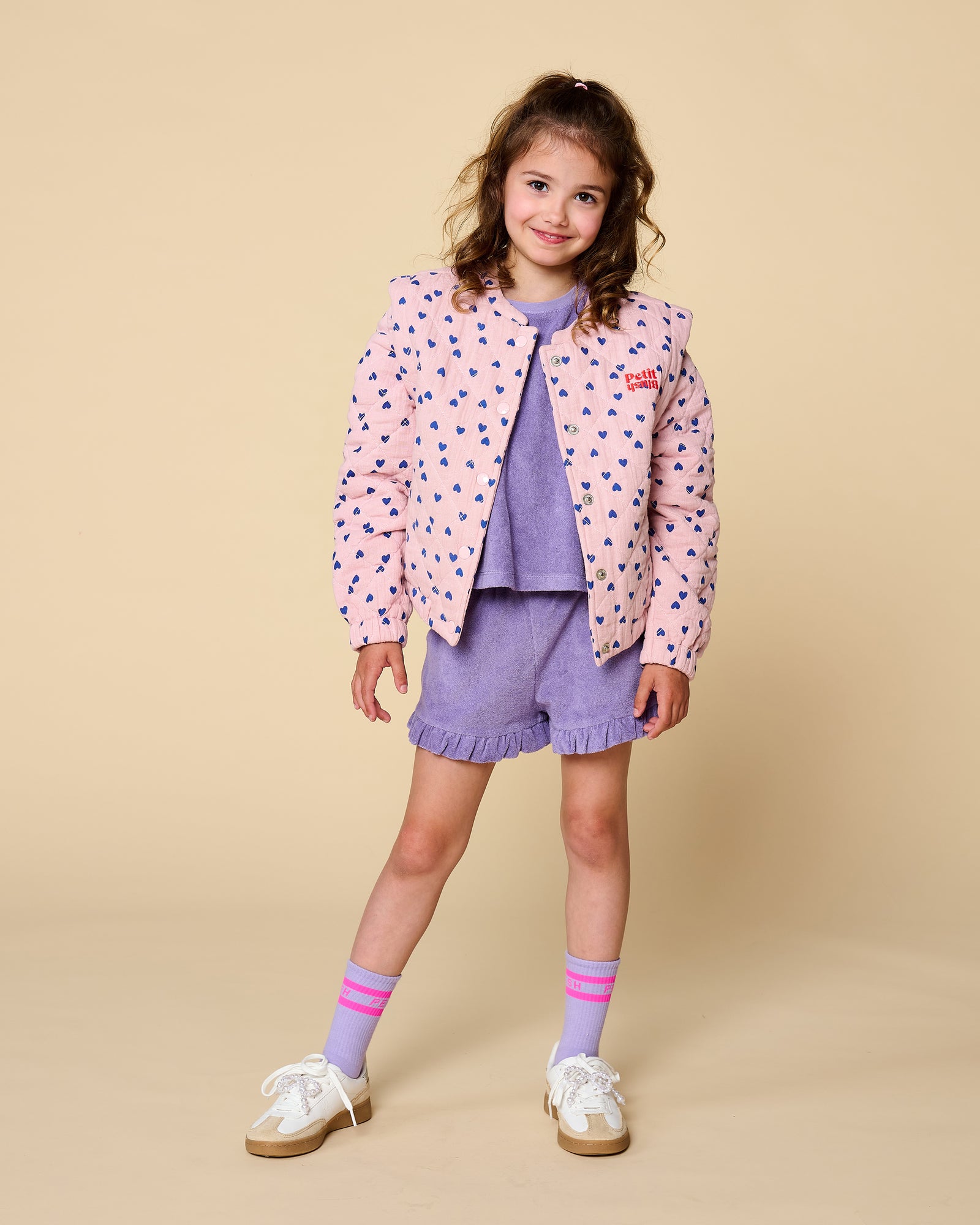 Bomber Jacket | Candy Hearts AOP