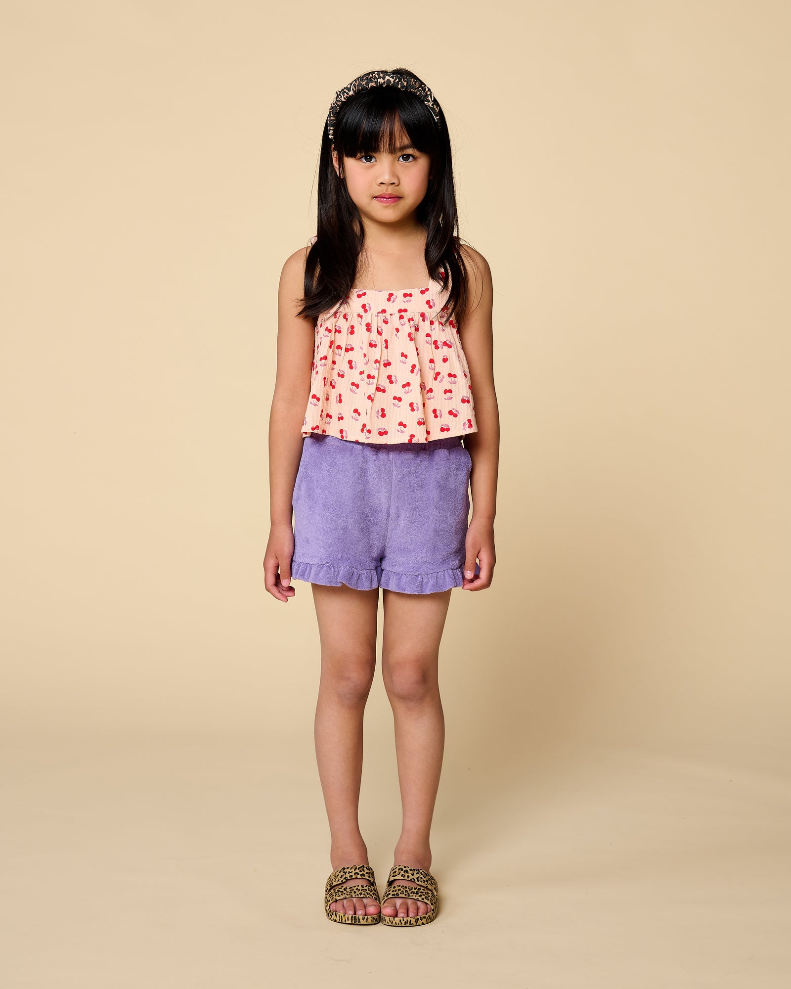 Towel Short | Chalk Violet