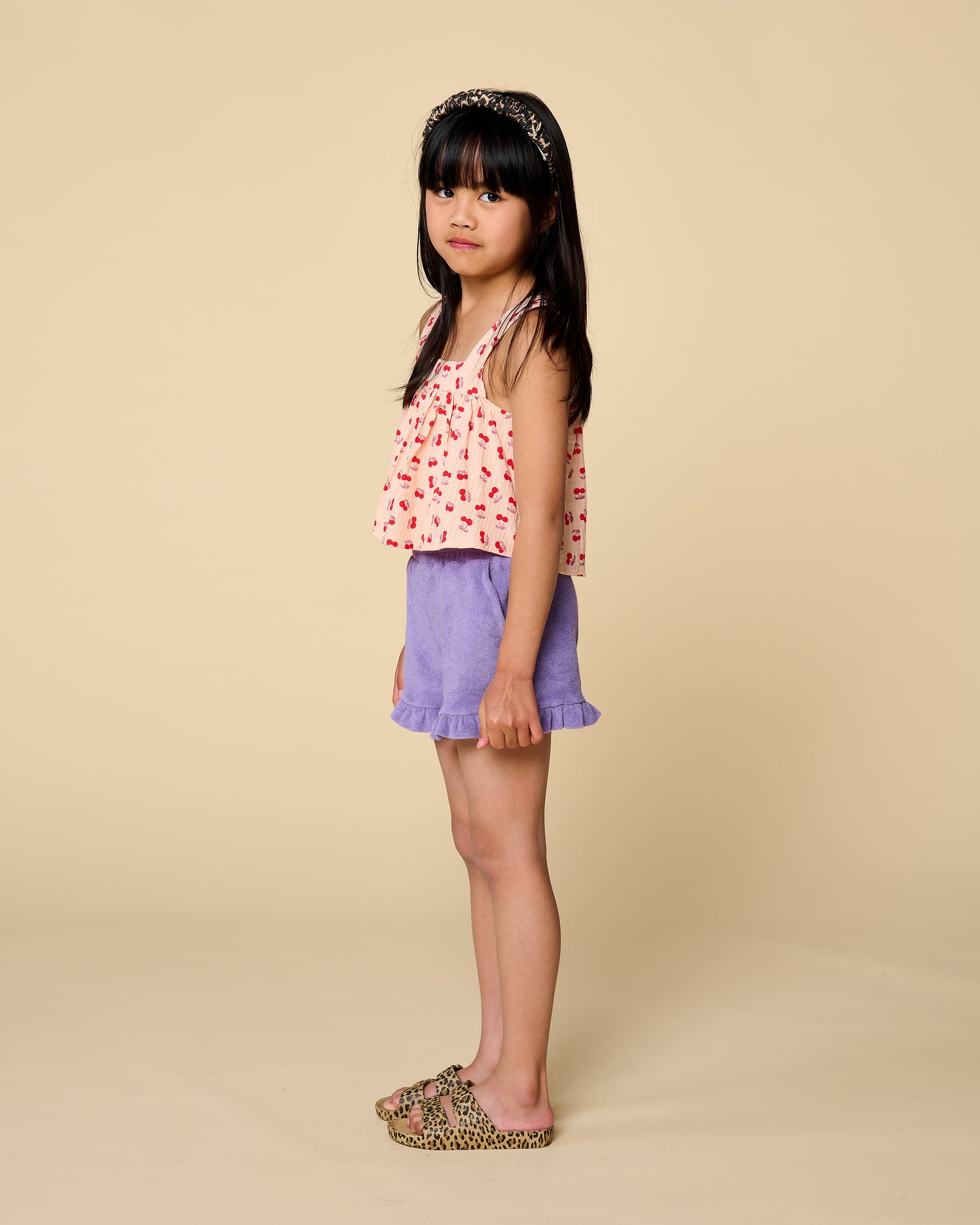 Towel Short | Chalk Violet