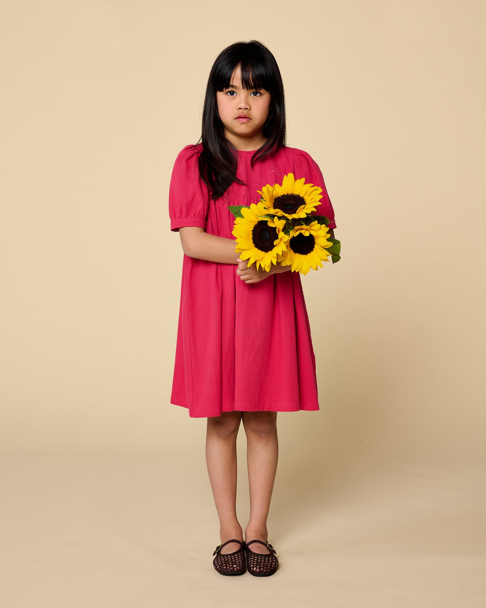 Puff Sleeve Dress | Raspberry Wine