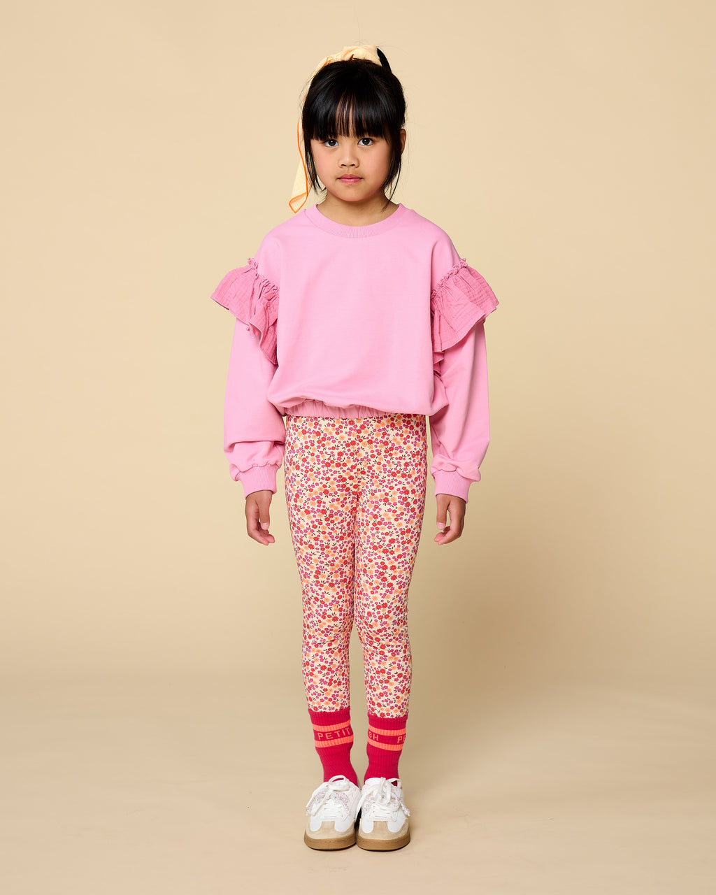 Sweater Ruffles  | Cashmere Rose 