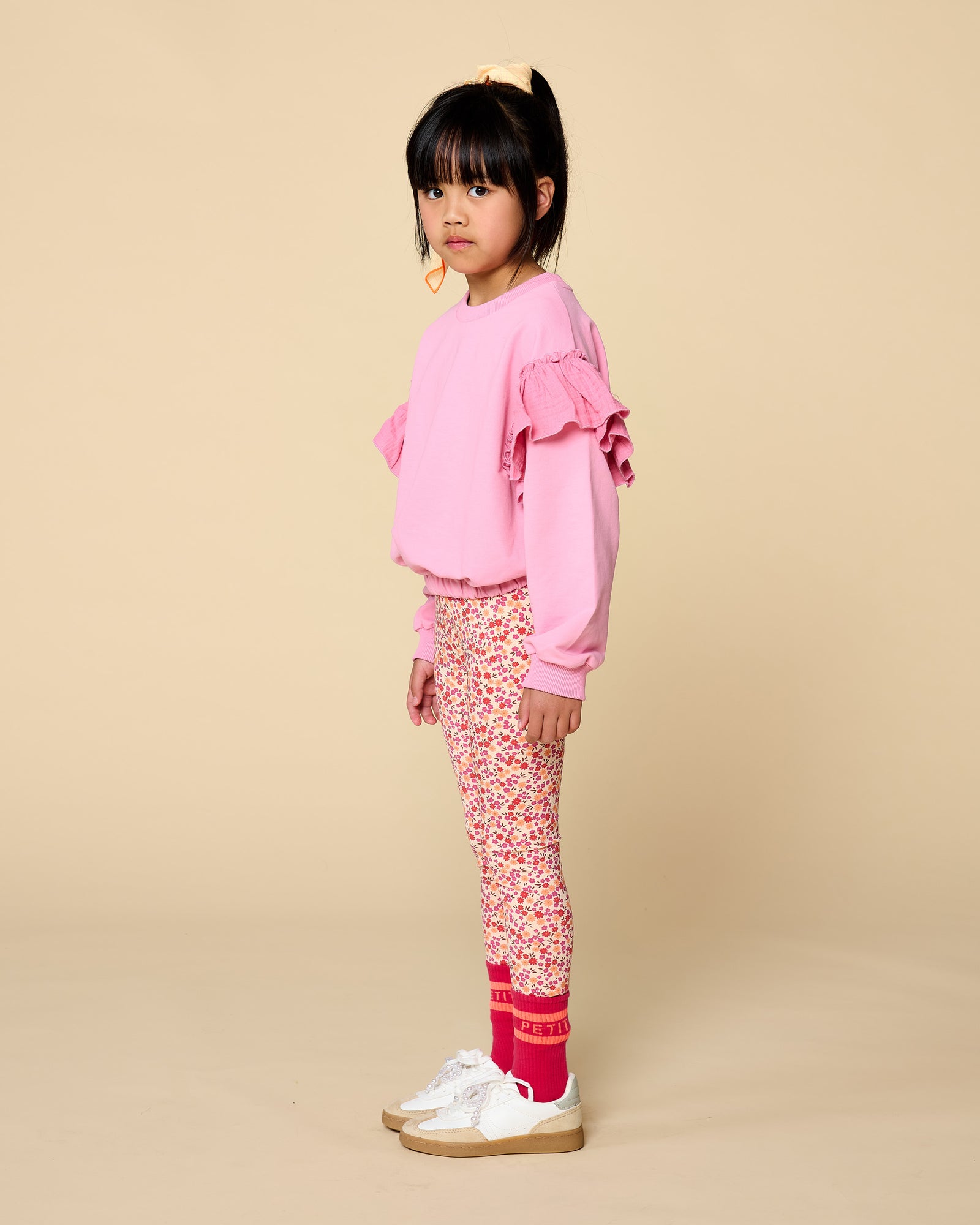 Sweater Ruffles  | Cashmere Rose 