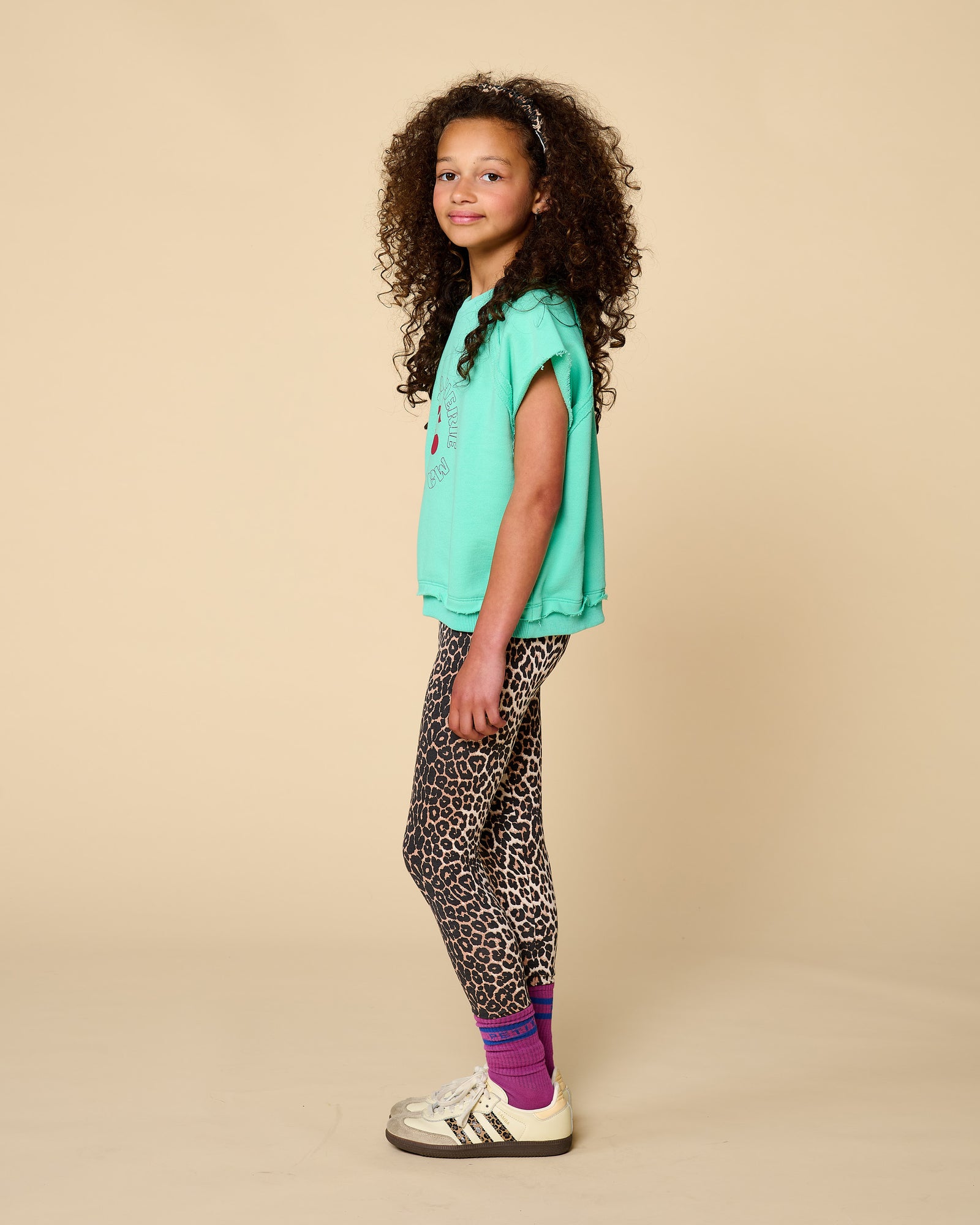 Lola Legging | Leopard AOP