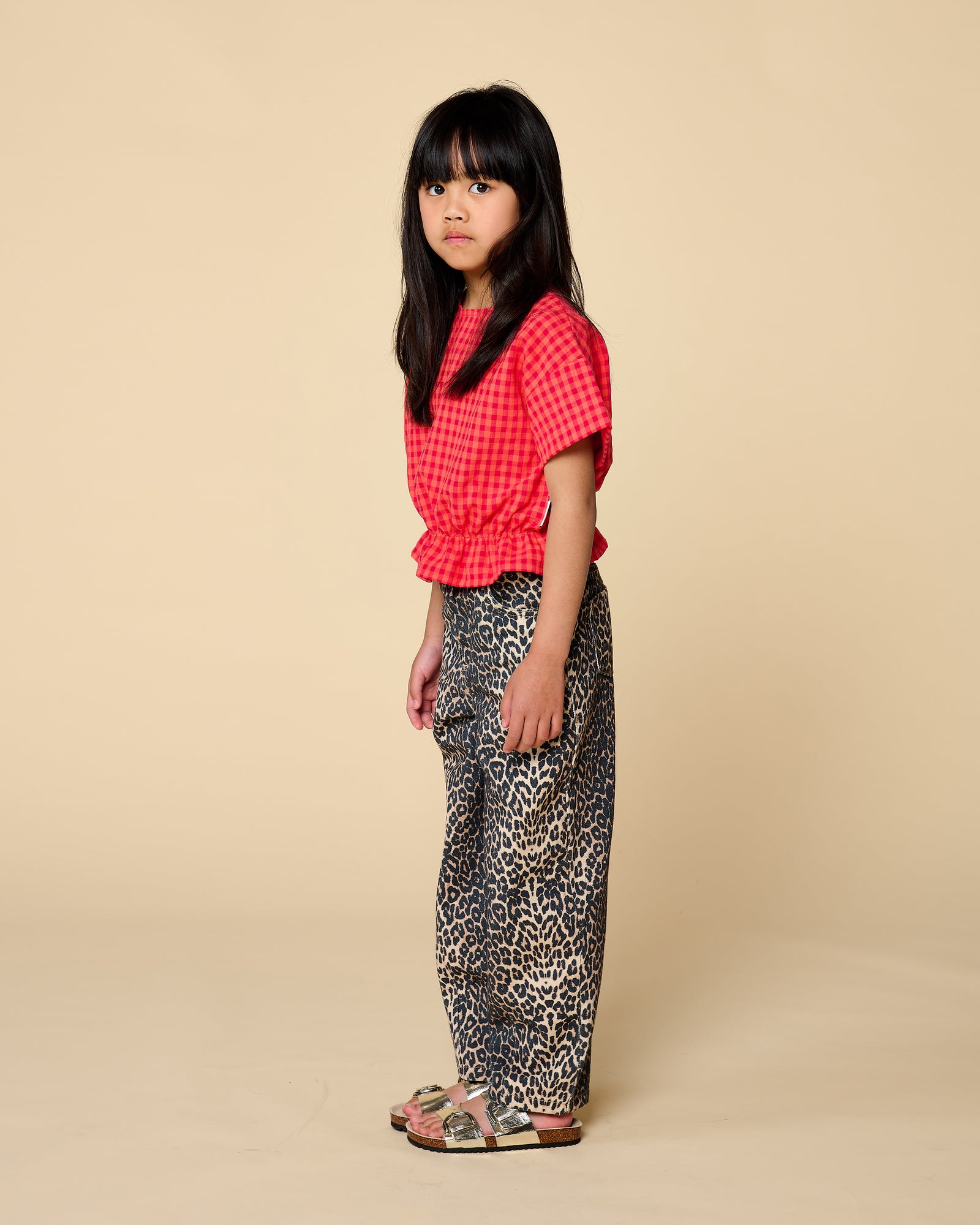 Ballon Fit Jeans | Leopard AOP