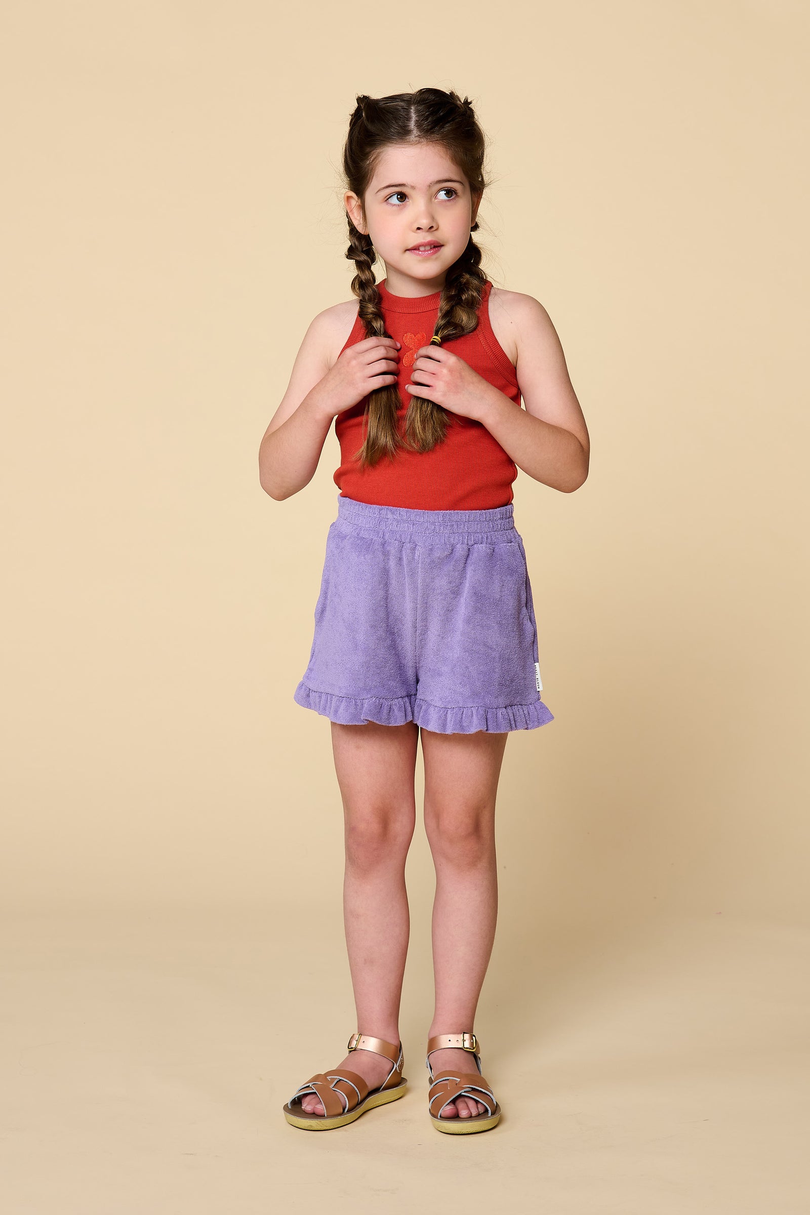 Towel Short | Chalk Violet