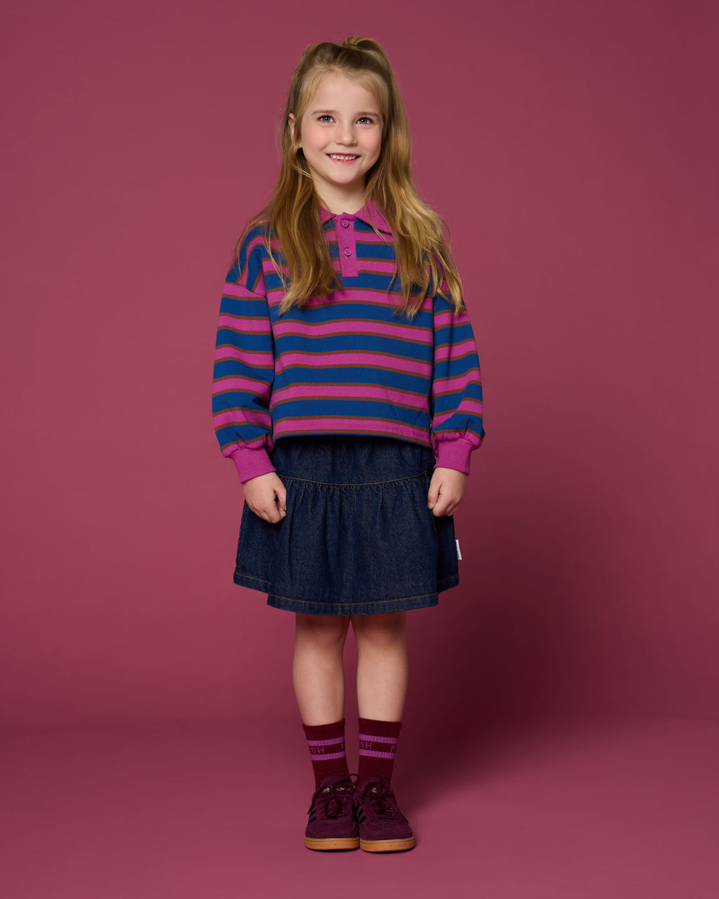 Polo Sweater | Stripe
