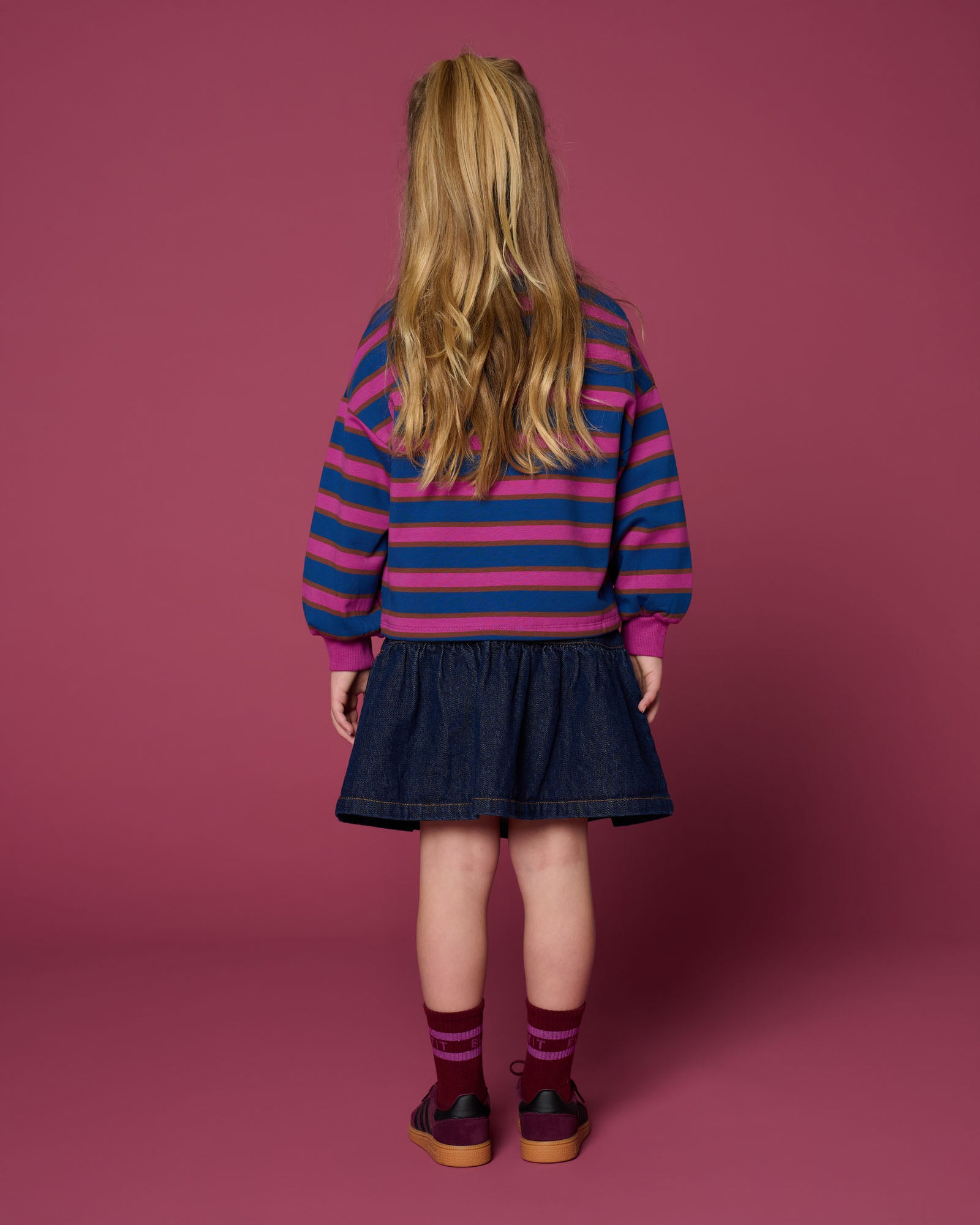 Polo Sweater | Stripe