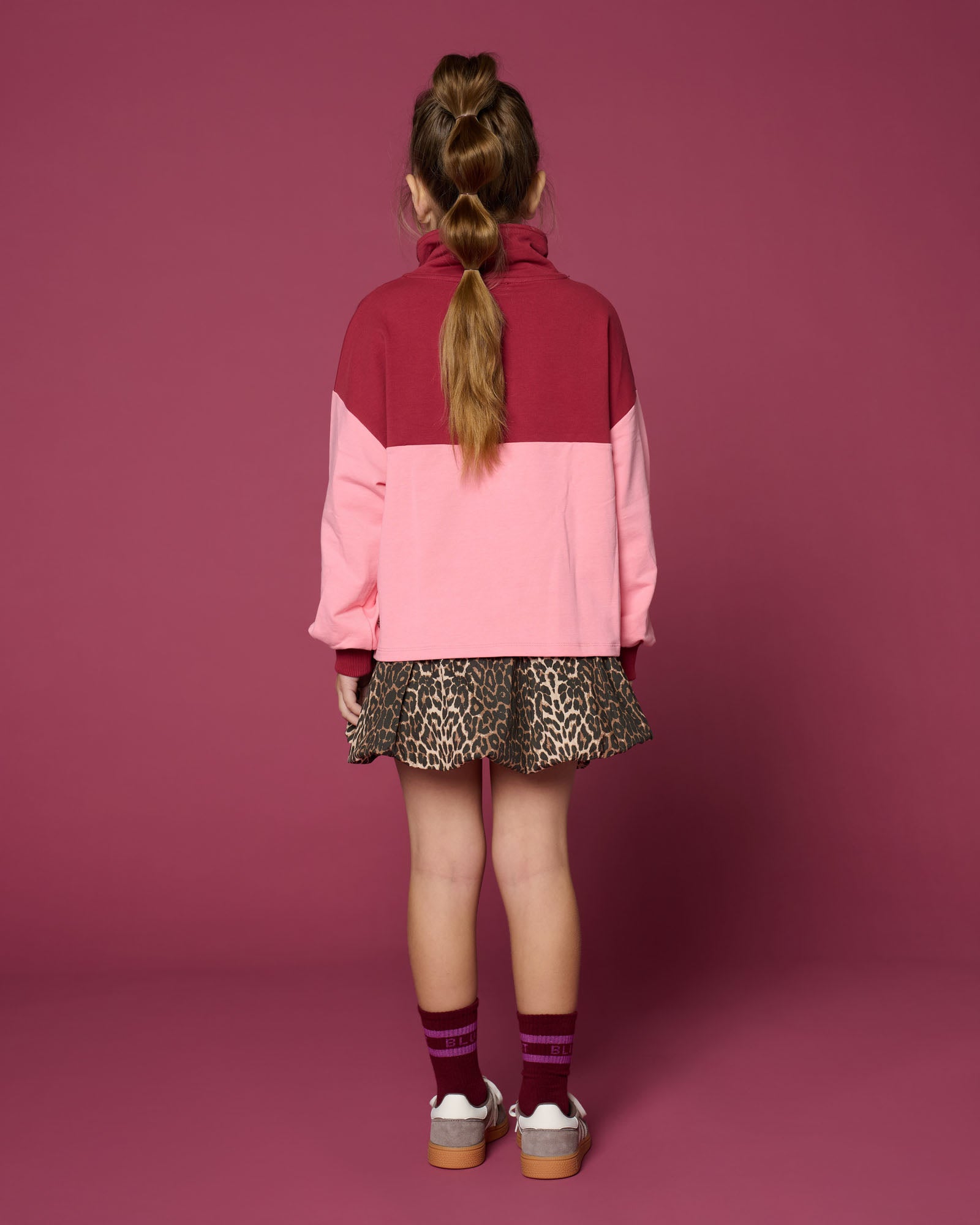 Ballon Skirt | Leopard AOP