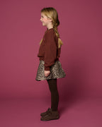 Ballon Skirt | Leopard AOP