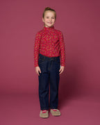 Turtle Neck | Winter Flower AOP