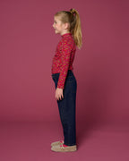 Turtle Neck | Winter Flower AOP