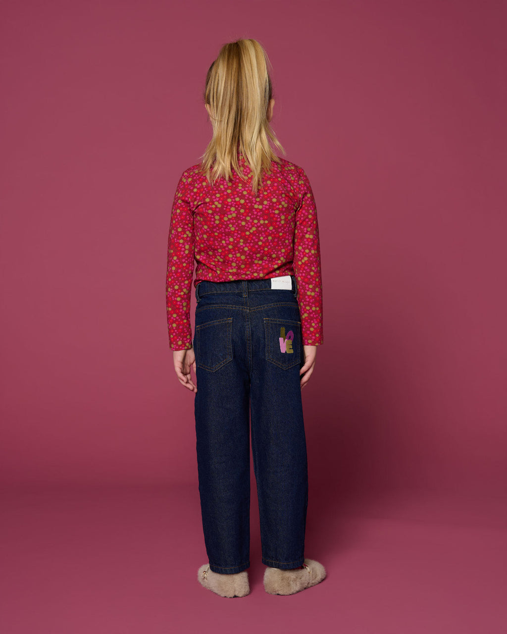 Turtle Neck | Winter Flower AOP