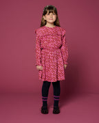Ruffle Dress Grafic | Multi Color