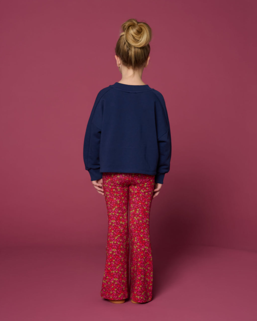 Bowie Flared Pants | Winter Flower AOP