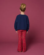 Bowie Flared Pants | Winter Flower AOP