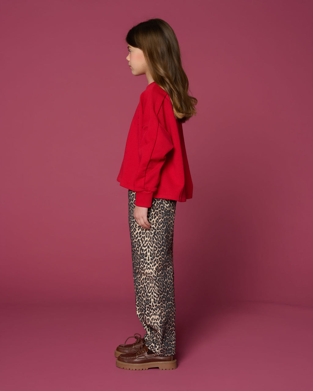 Ballon Fit Jeans | Leopard AOP