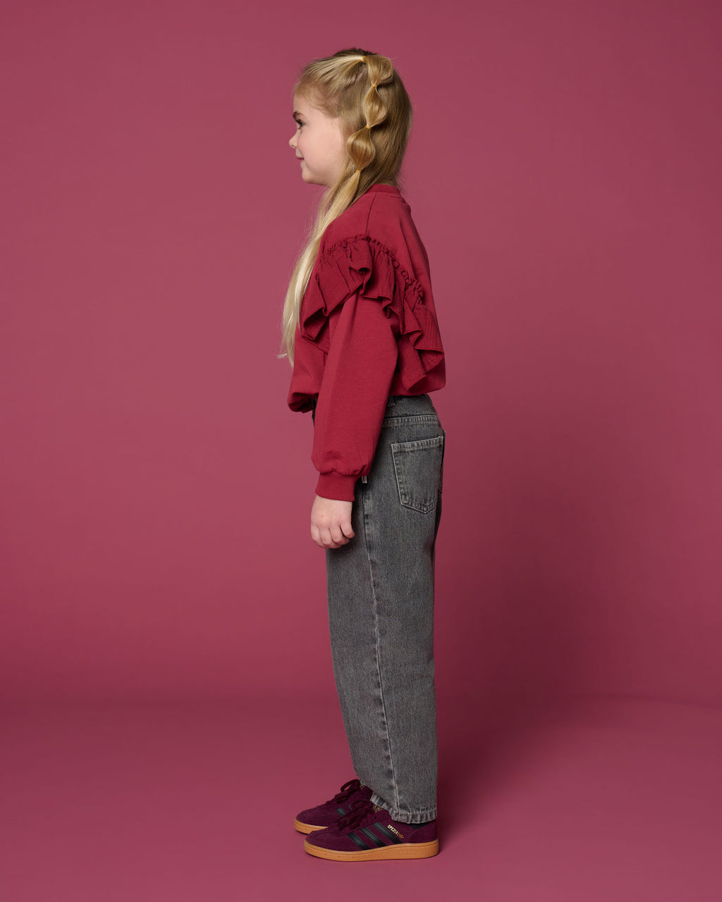 Ballon Fit Jeans | Washed Grey