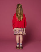 Mini Smock Skirt Bisous | Cork/Purple