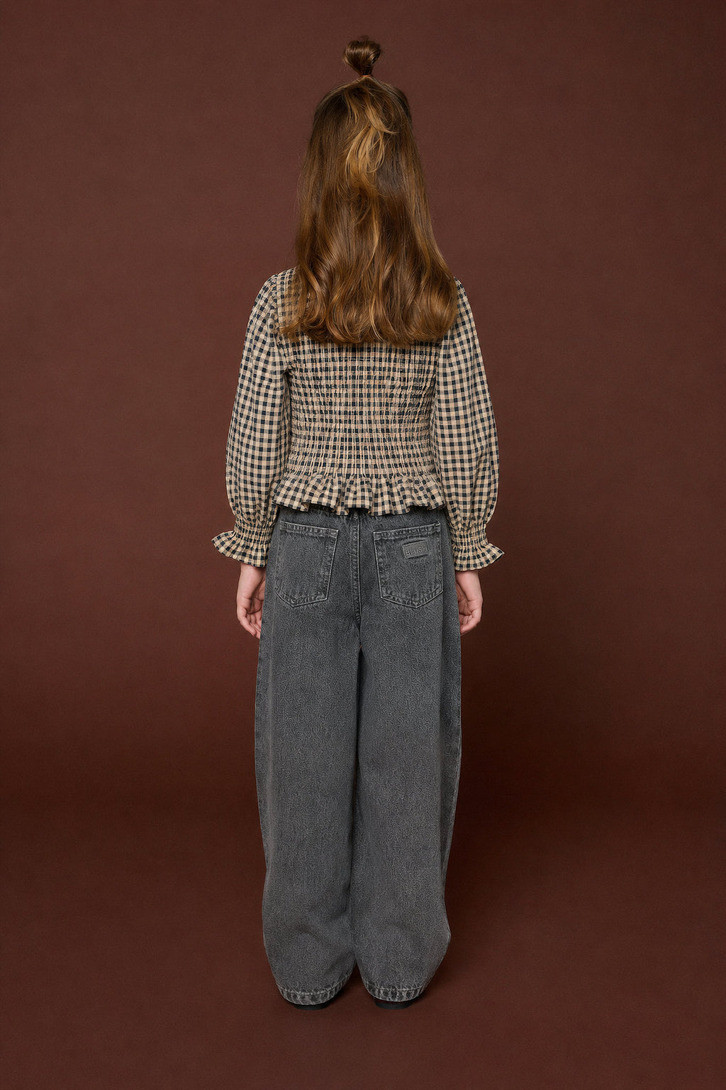 Ballon Fit Jeans | Washed Grey
