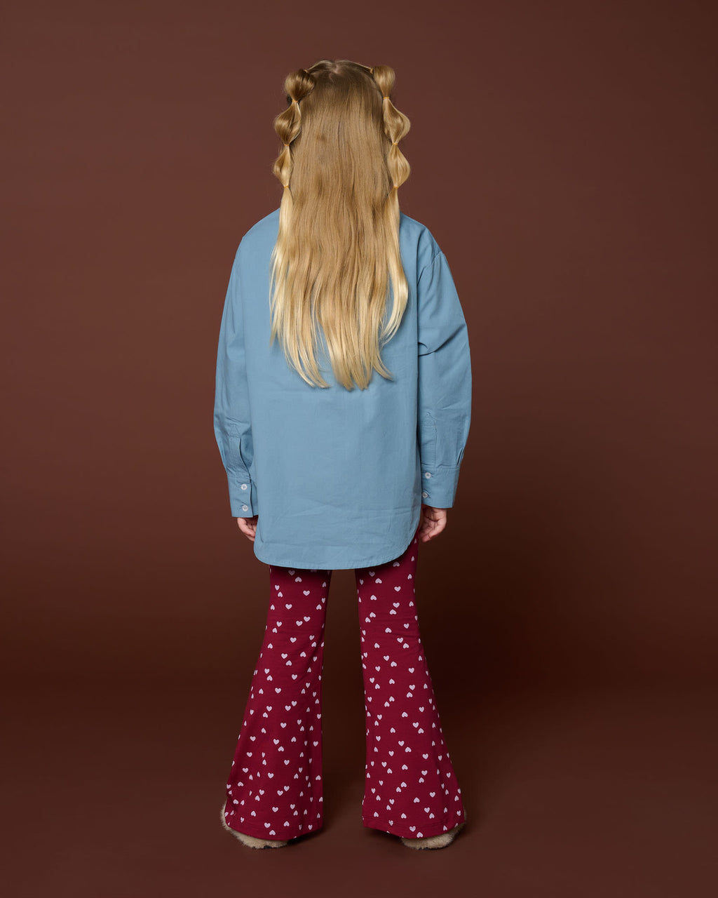 Bowie Flared Pants | Hearts AOP