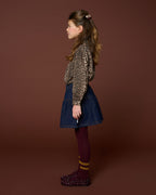 Collar Blouse | Leopard AOP