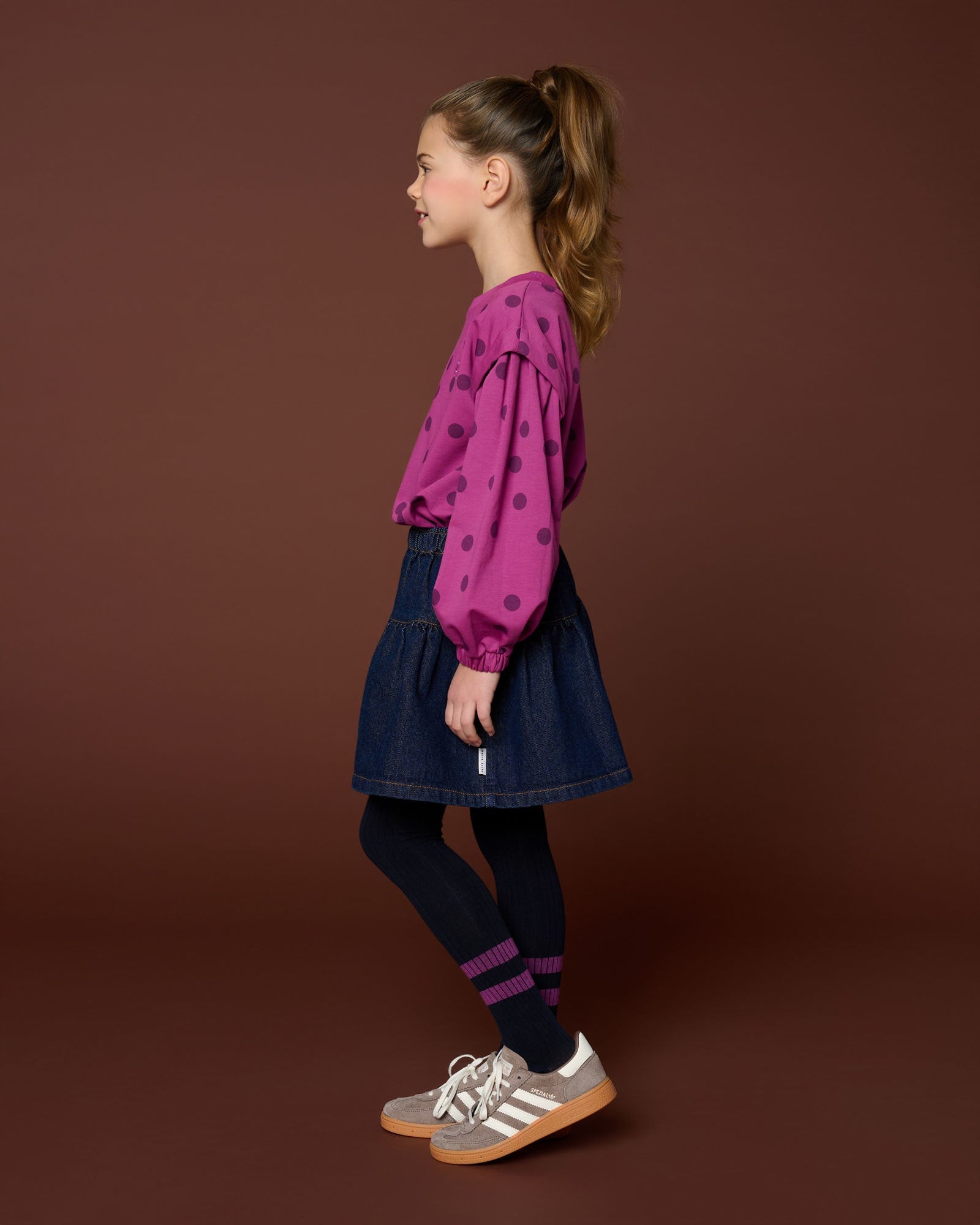 Tight Stripes | Blue/Orchid