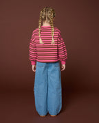 Wide leg Jeans | Mid Blue