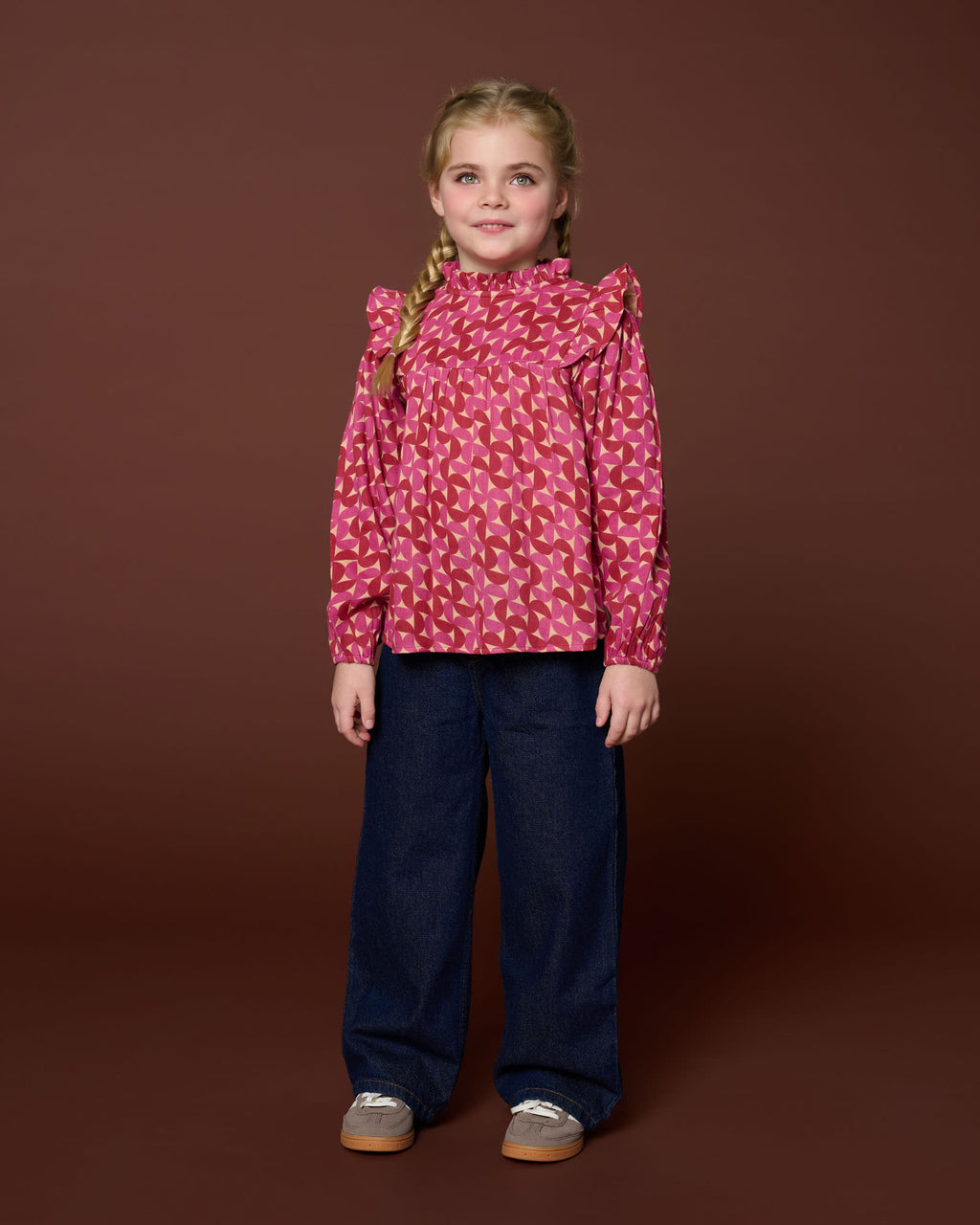 Nina Blouse Grafic | Multi Color