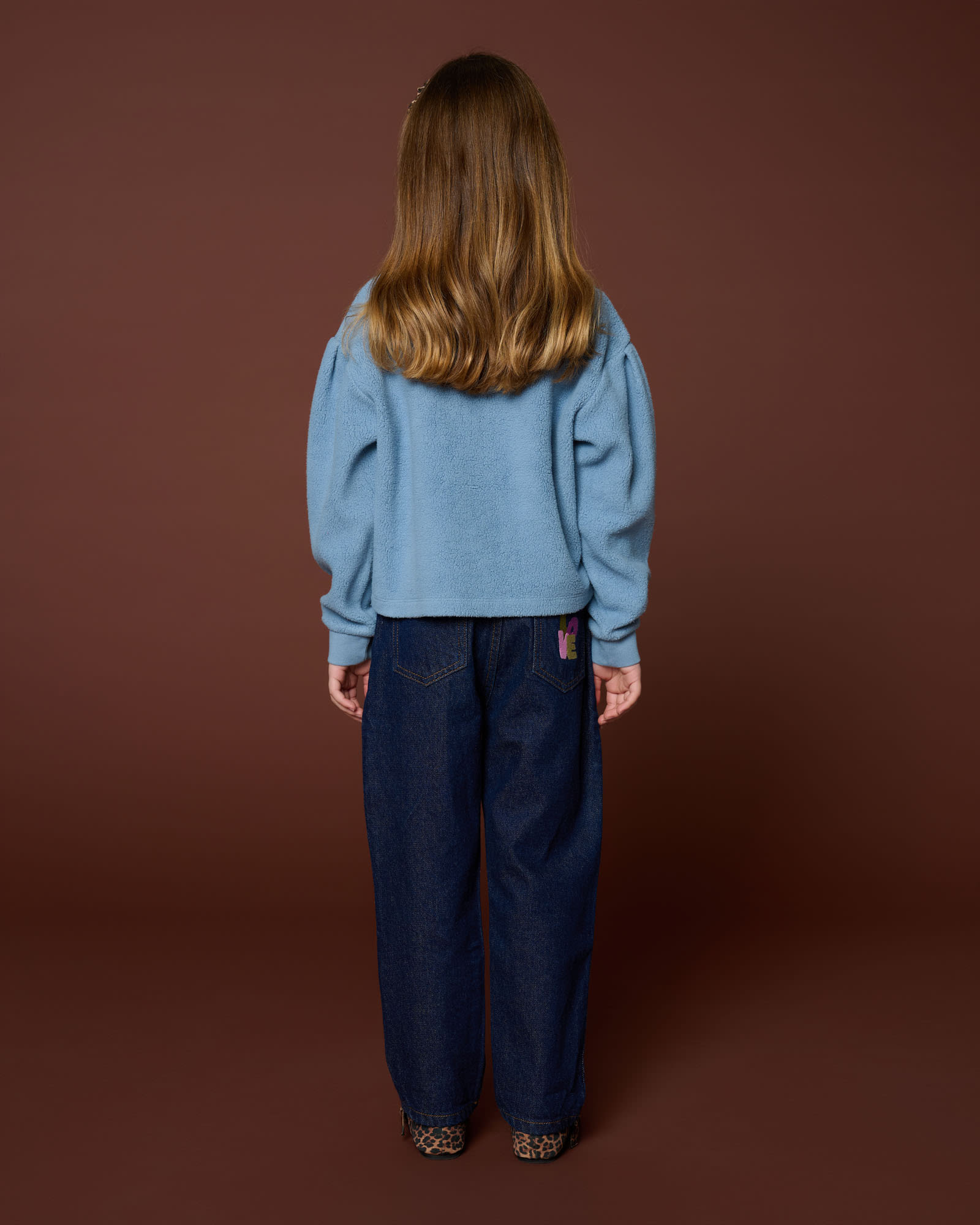 Teddy Sweater | Ice Blue