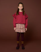 Sweater Ruffles | Garnet