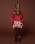 Mini Smock Skirt Bisous | Cork/Purple