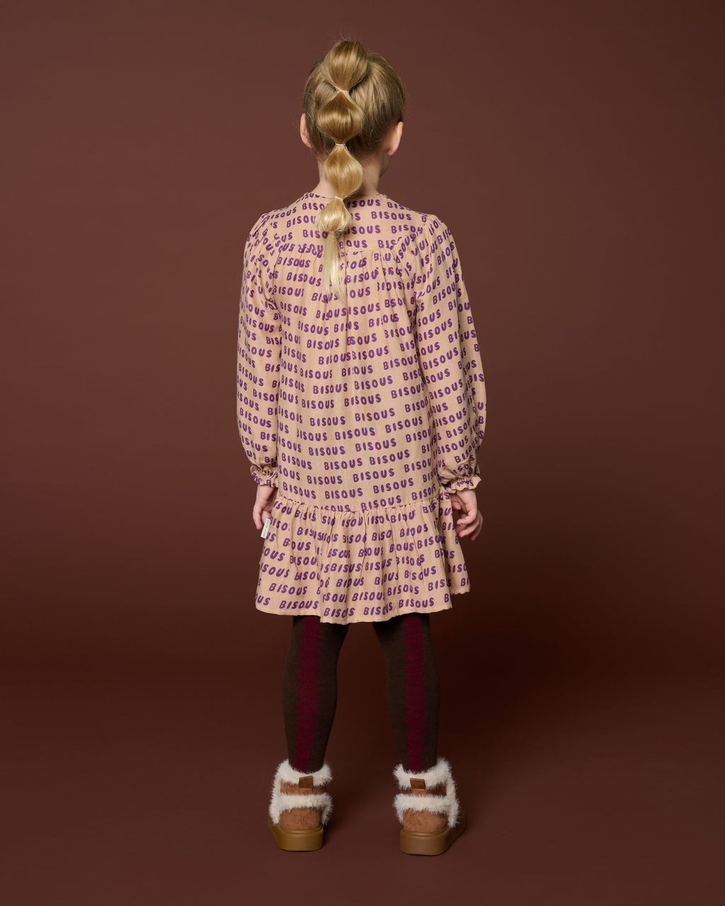 Bisous Dress | Cork/Purple