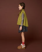 Denim Waistcoat | Khaki