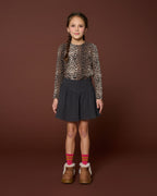 Romantic Mini Skirt | Dark Grey