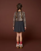 Puff Sleeve Top | Leopard AOP