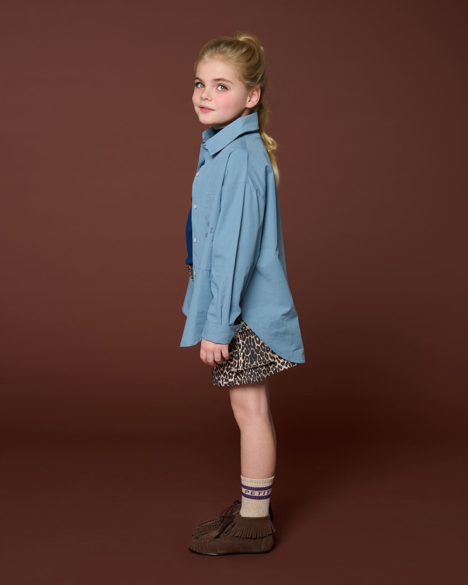 Oversized Blouse | Ice Blue